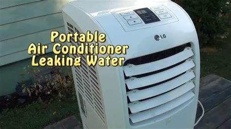 how do i stop my portable air conditioner from leaking|What to Do When Your Portable Air Conditioner Is Leaking Water